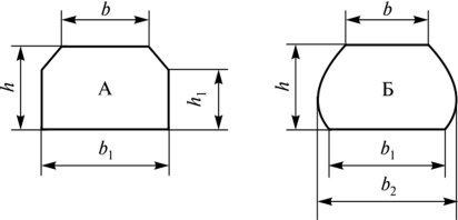 чертеж полушпал деревянных пропитанных для подкрановых путей тип 1 (II), тип 2 (II) ГОСТ 78-89, ГОСТ 78-2004